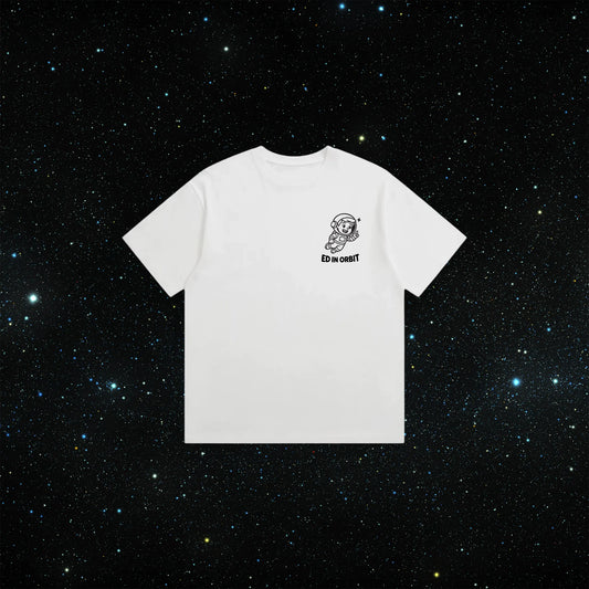 Ed In Orbit T-shirt - White