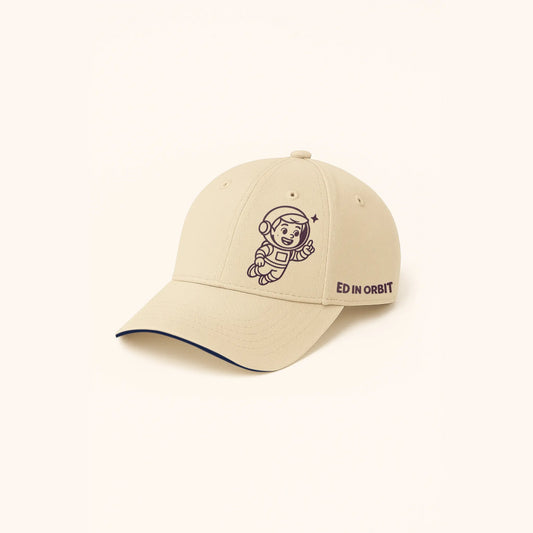 Ed In Orbit Baseball Cap - Kids Beige