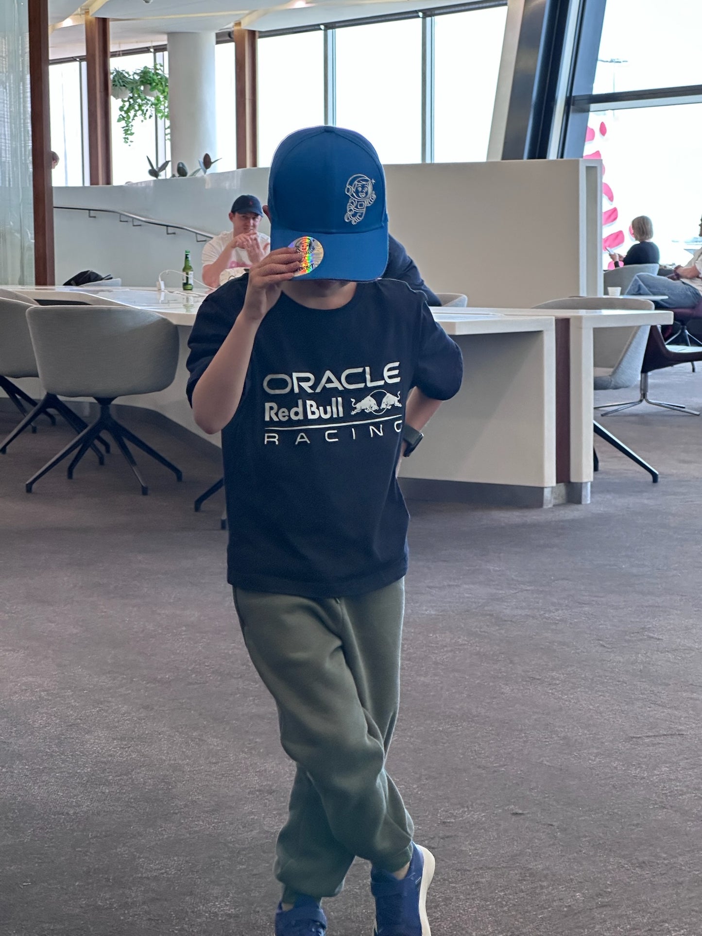 Ed In Orbit Baseball Cap - Kids Blue