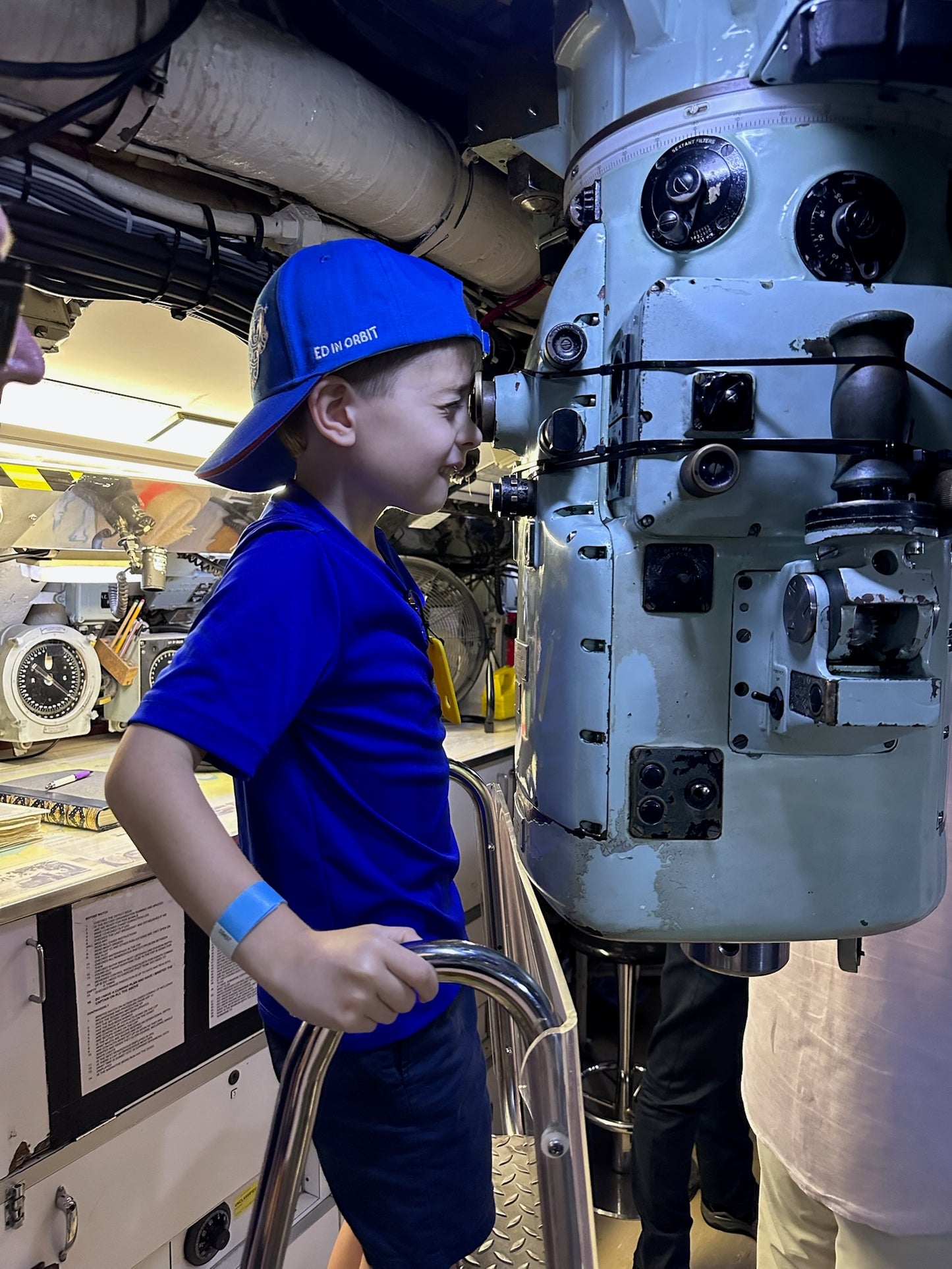 Ed In Orbit Baseball Cap - Kids Blue