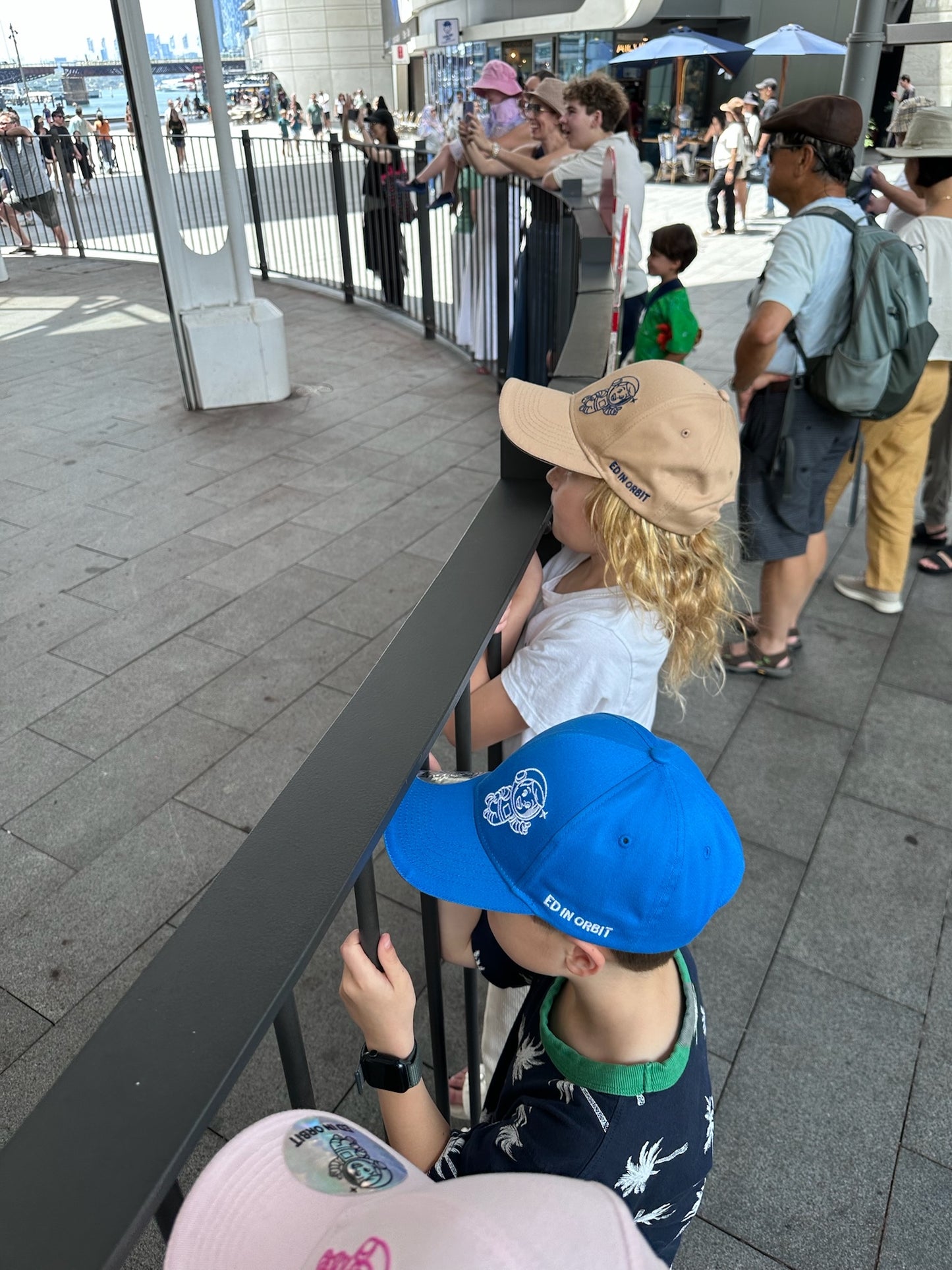 Ed In Orbit Baseball Cap - Kids Blue