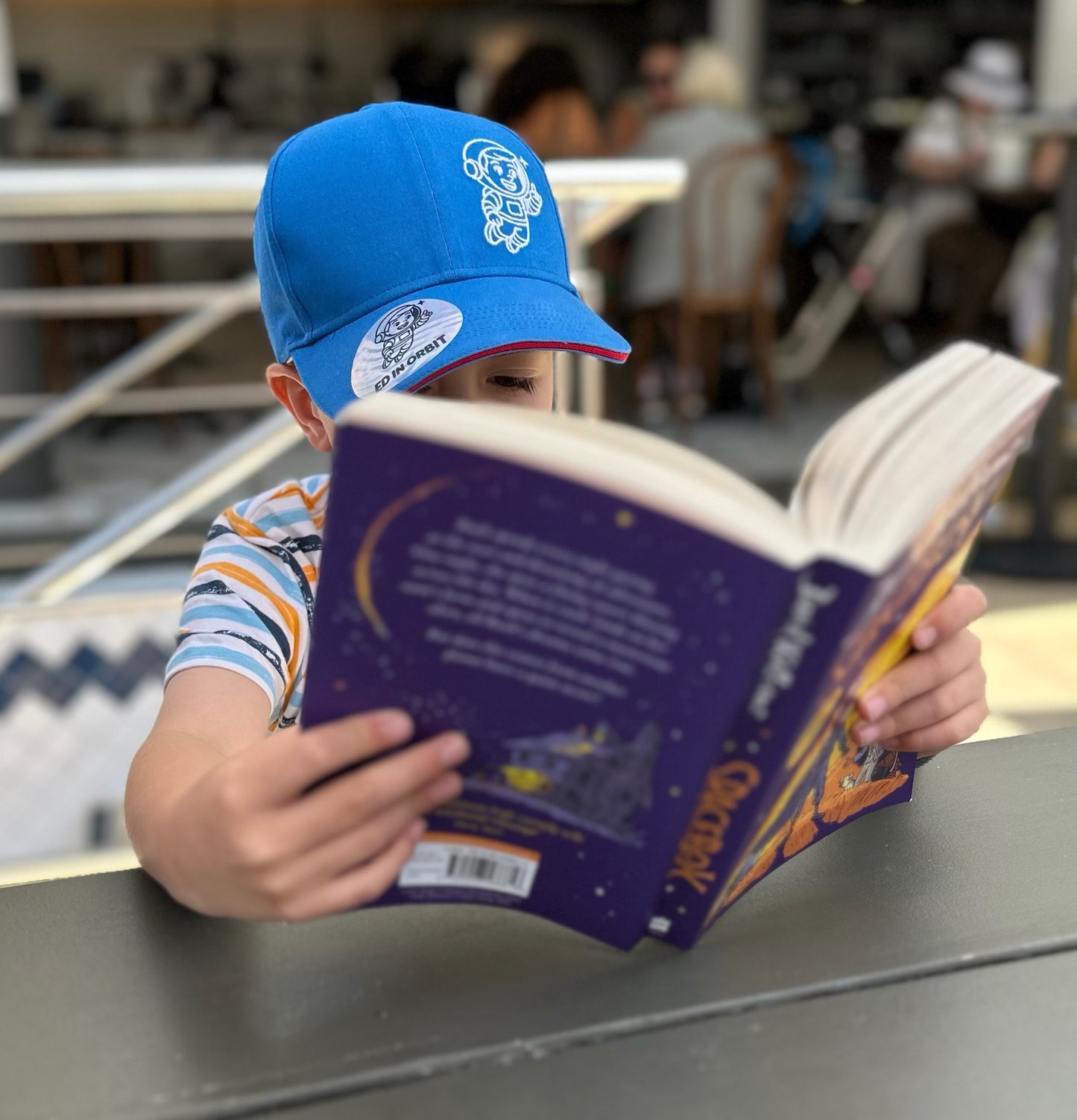 Ed In Orbit Baseball Cap - Kids Blue