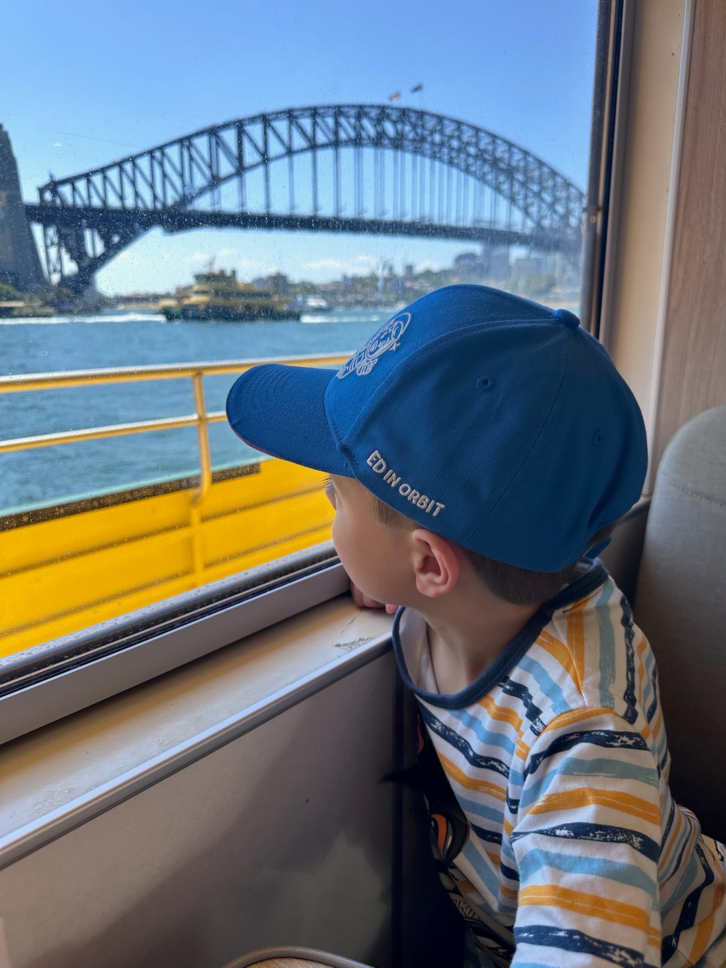 Ed In Orbit Baseball Cap - Kids Blue