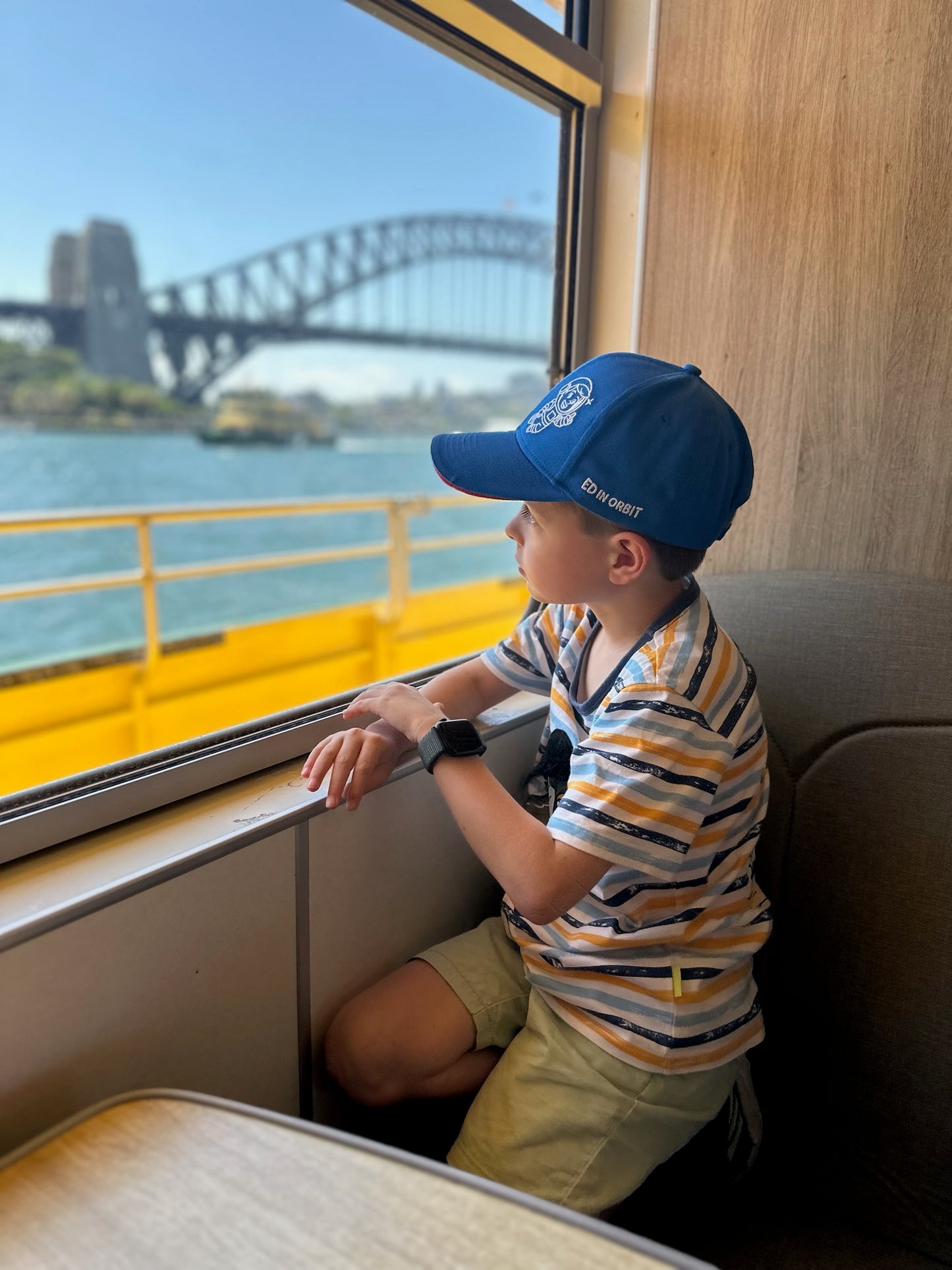 Ed In Orbit Baseball Cap - Kids Blue